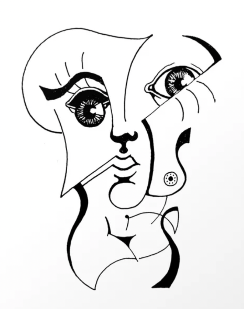 Image of abstract woman.