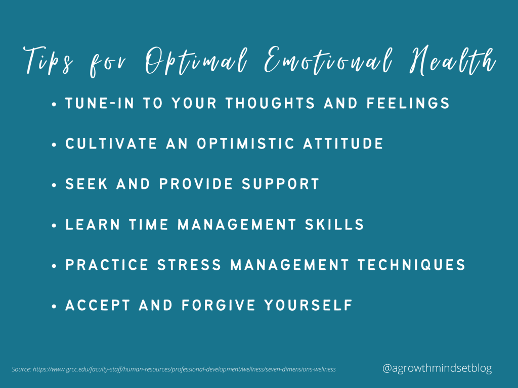 Tips for Optimal Emotional Health